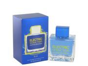 Electric Seduction Blue by Antonio Banderas Eau De Toilette Spray 3.4 oz