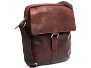 Hand Stained Buffalo Leather Small Shoulder Bag
