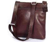 Osgoode Marley Cashmere Leather Top Zip Cross Body Bag