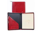 Scully Leather Zippered Pad Cover Red