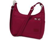 Pacsafe Citysafe CS100 Anti Theft Travel Handbag Cranberry