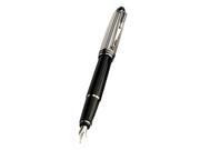 Aurora Ipsilon Fountain Pen Sterling Black Fine