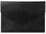 Andrew Philips Leather Document Folder BLACK Black