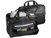 Andrew Philips Leather Oversized Briefcase For Laptop Black