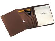 Andrew Philips Deluxe Writing Pad Holder Brown
