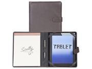 Scully Plonge Leather Tablet Padfolio Brown