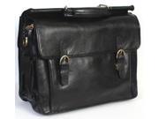 Scully Leather Laptop Brief Black