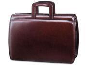 Jack Georges Elements Collection Double Gusset Briefcase Burgandy