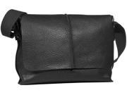 Bugatti Milano Leather Messenger Bag Brown