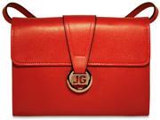 Jack Georges Chelsea Lucy Wallet on a String Red