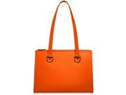 Jack Georges Chelsea Natalie Large Top Zip Handbag Orange