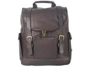 Andrew Philips Leather Vaqueta Backpack Brown