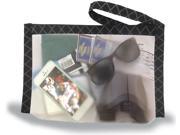 Flanabags Clear Pack Stadium Bag Black