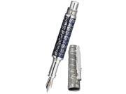Urso Babel Fountain Pen Sterling Silver and Enamels Medium