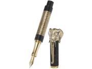 Urso Elephant Fountain Pen Bronze and Sterling Silver