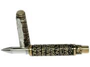 Urso Babel Rollerball Pen Bronze and Sterling Silver