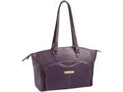Clark Mayfield Alder 15.6 Leather Laptop Handbag Purple