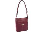 Clark Mayfield Morrison Leather Tablet Crossbody Red