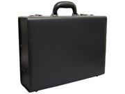 Mosaic 5 Extended Edge Leather Attache Black