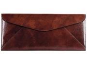 Bosca Old Leather Envelope DARK BROWN Dark Brown