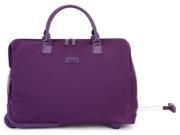 Lipault Lady Plume Wheeled Weekend Bag PURPLE Purple