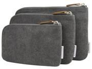 Heritage 3 Packing Pouches Pewter