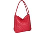 Waxed Antique Mama Mia Tote Red