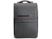 Kinzie Street Flapover Expandable Backpack Grey