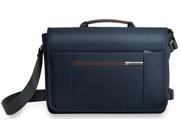 Briggs Riley Kinzie Street Collection Micro Messenger Navy