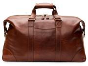 Dolce Old Leather Duffel Dark Brown