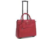 Rolling Laptop Bag Piper Pebble Red