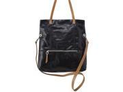 Hobo Handbags Vintage Leather Leonie Convertible Tote Black