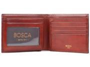 Old Leather Collection Continental ID Wallet Cognac