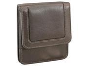 Leather Cabby Wallet Brown