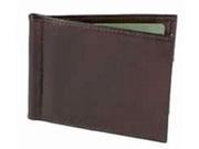 Old Leather Collection Money Clip Dark Brown