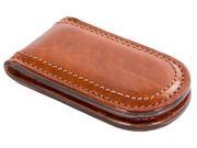 Bosca Dolce Old Leather Money Clip Amber