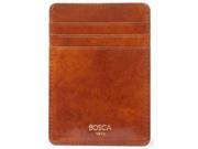 Deluxe Front Pocket Wallet Old Leather Collection Amber