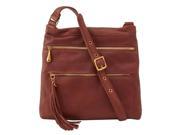 Supersoft Leather Miles Crossbody Brandy