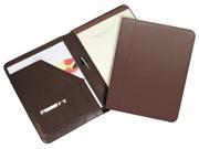 Leather Writing Pad Holder Brown