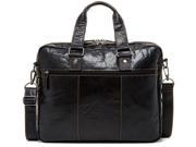 Voyager Large Double Gusset Top Zip Briefcase Black