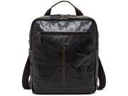 Voyager Convertible Messenger Backpack Black