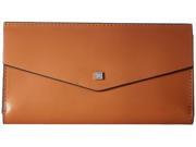 Blair Leather Amanda Continental Clutch Wallet Toffee Taupe
