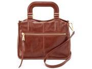 Vintage Leather Adley Convertible Crossbody Cafe