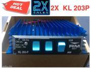 2x RM Italy KL 203P Mobile Linear Amplifier
