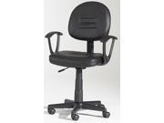 Black Swivel Pneumatic Gas Lift Office Chair