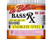 La Bella Rx S4D Bass Rx Stainless Steel 4 String Set 45 105