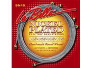 La Bella SN45 Nickel Plated Round Wound – Standard Light 45 105