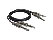 RapcoHorizon Dual 1 4 Instrument Cable 15 ft