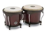 Latin Percussion City Bongos Dark Wood Finish