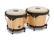 Latin Percussion City Bongos Natural Finish